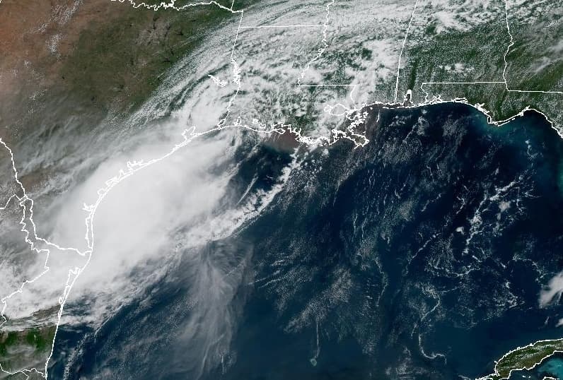 Tropical Storm Bertha Makes Gulf Coast Landfall