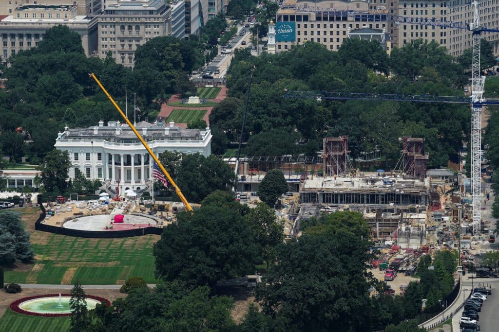 Trump's White House Construction Costs Reported at $900M