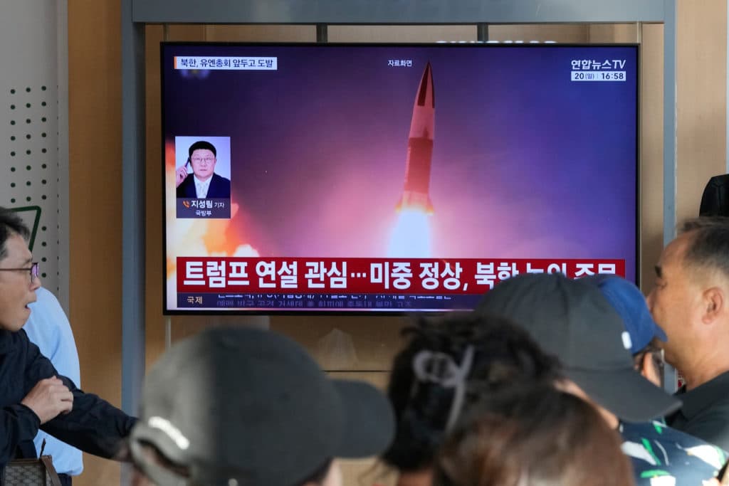 North Korea Fires Two Ballistic Missiles at Sea