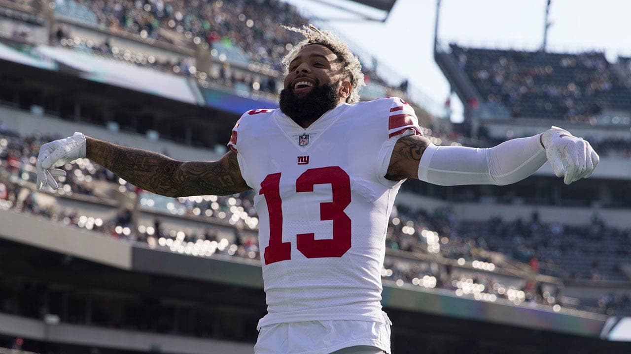 Odell Beckham Jr. says he will 'go out on my sword' while competing for a non‑guaranteed roster spot with New York Giants; discussed status with coach John Harbaugh