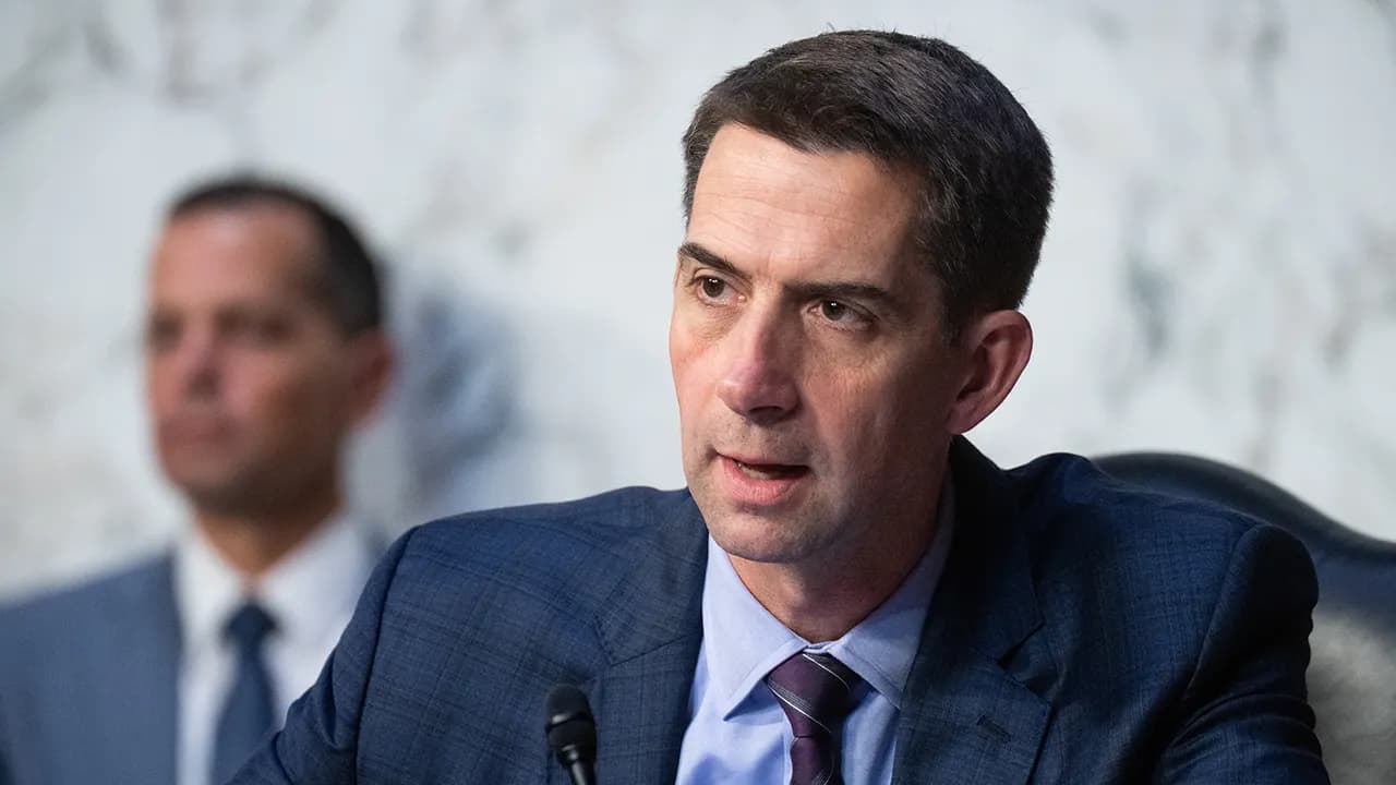 Sen. Cotton Urges DOJ Probe of Chinese AI Influence