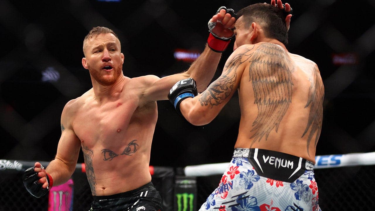 Gaethje and Topuria Clash Ahead of White House UFC