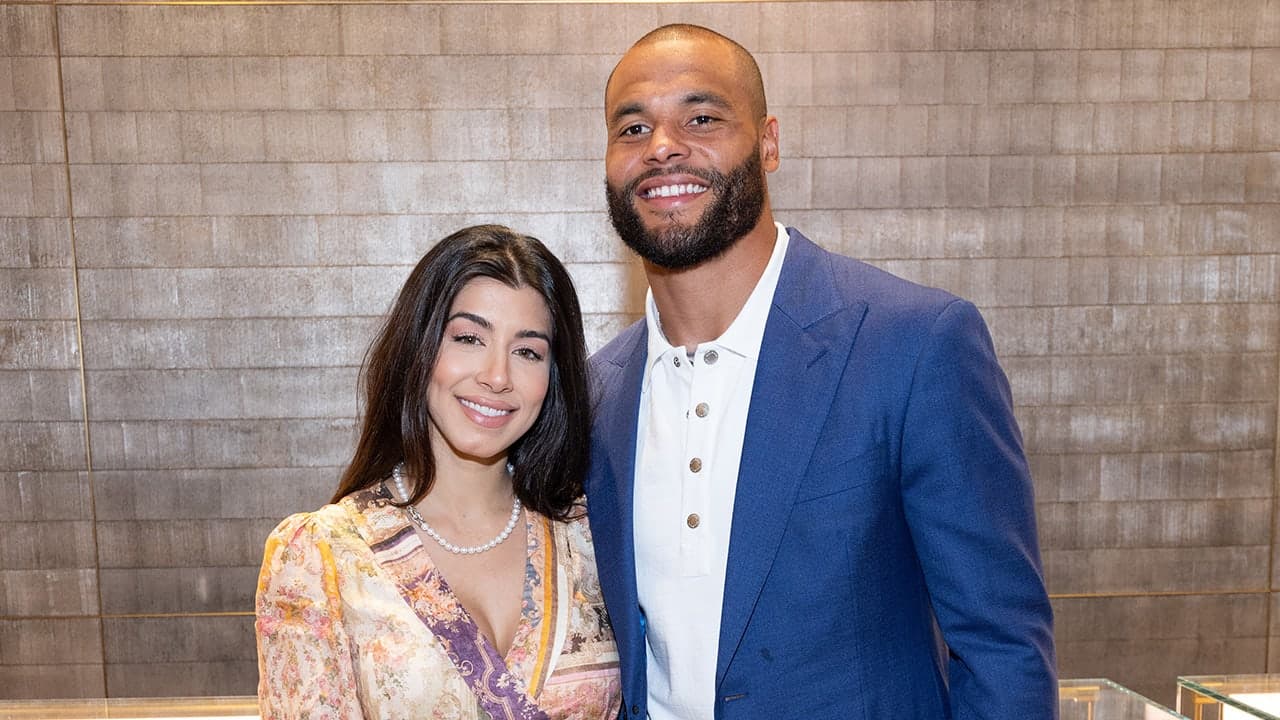 Dak Prescott and former fiancée Sarah Jane Ramos appear together in Instagram post celebrating daughter Aurora’s first birthday