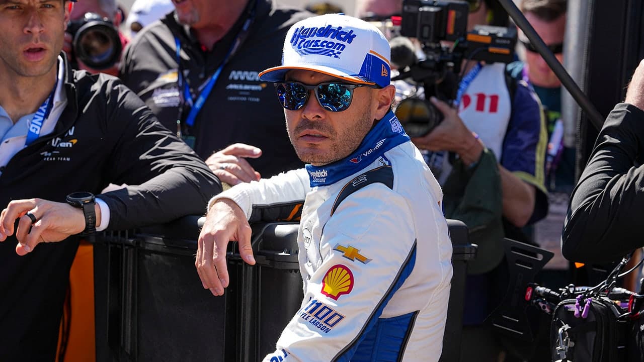 Kyle Larson recounts crashes during attempts to run the Indy 500 and Coca‑Cola 600 ('The Double') and says another attempt is unlikely
