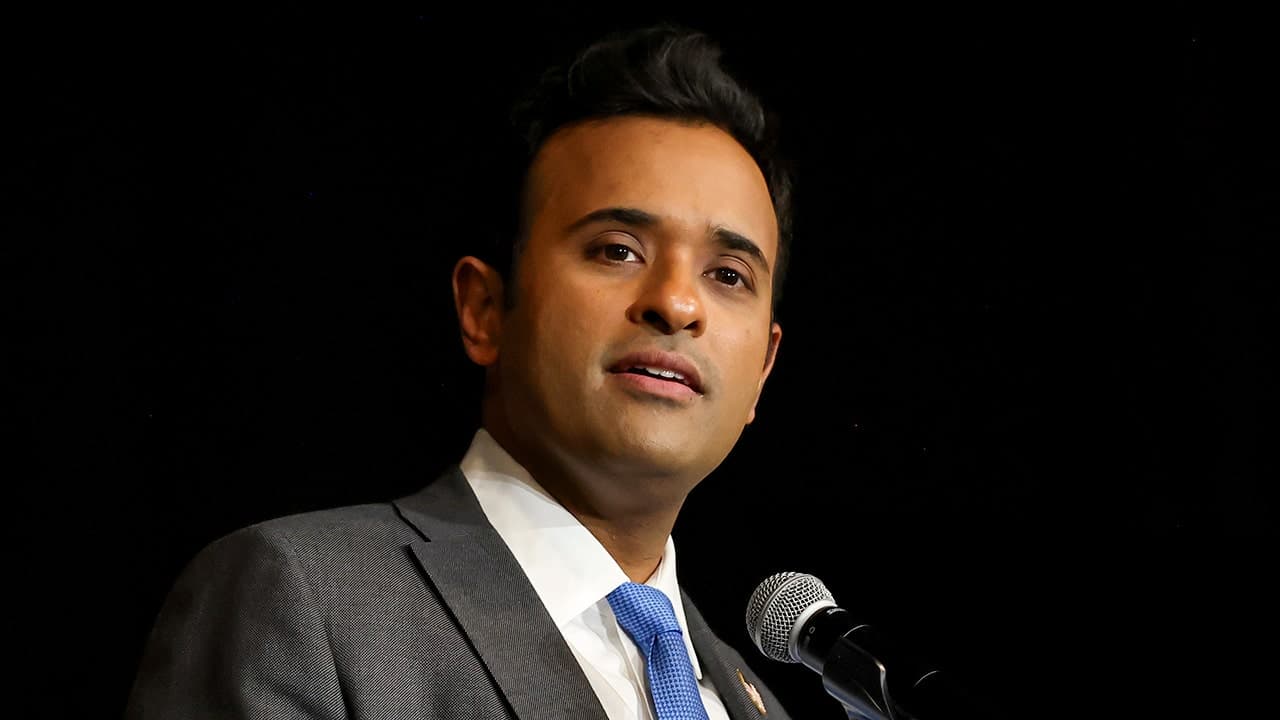 Vivek Ramaswamy criticizes pockets of 'online right' fixated on heritage in Turning Point address