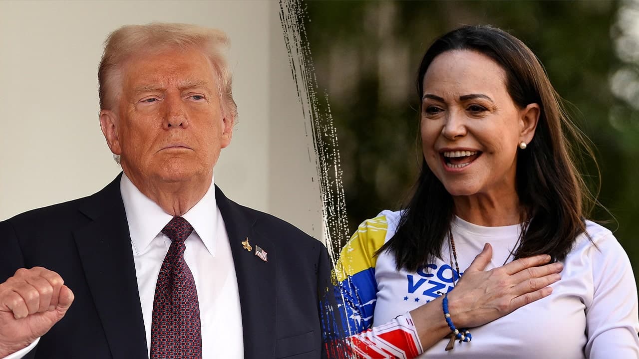 Venezuelan dissident Machado credits Trump for advancing freedom movement, dedicates Nobel to him