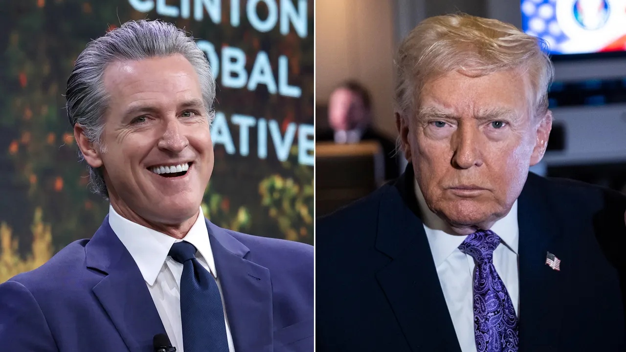 Newsom trolls White House with AI video depicting Trump, Hegseth and Miller in handcuffs
