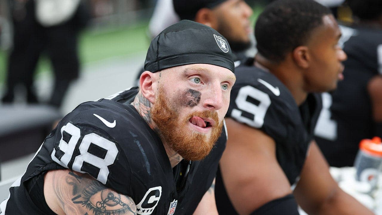 Raiders star Maxx Crosby leaves team facility after getting ruled out in game for No 1 pick