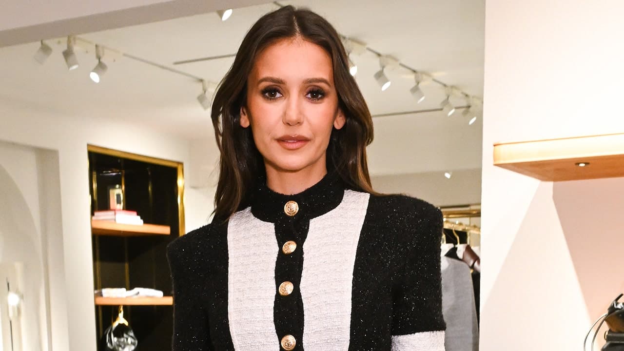 Nina Dobrev Posts Knicks Celebration Reel at MSG