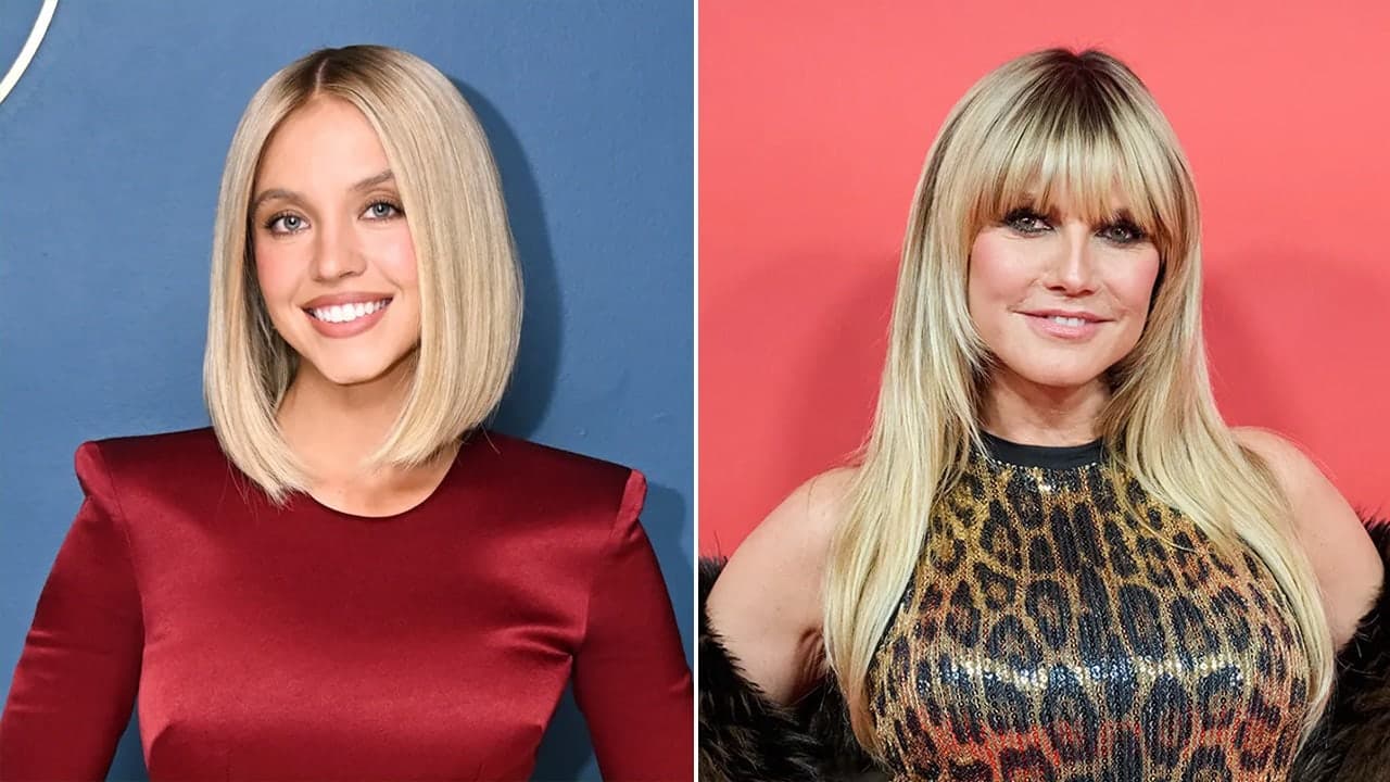 Sydney Sweeney and Heidi Klum led the sheer fashion trend on 2025 red carpets