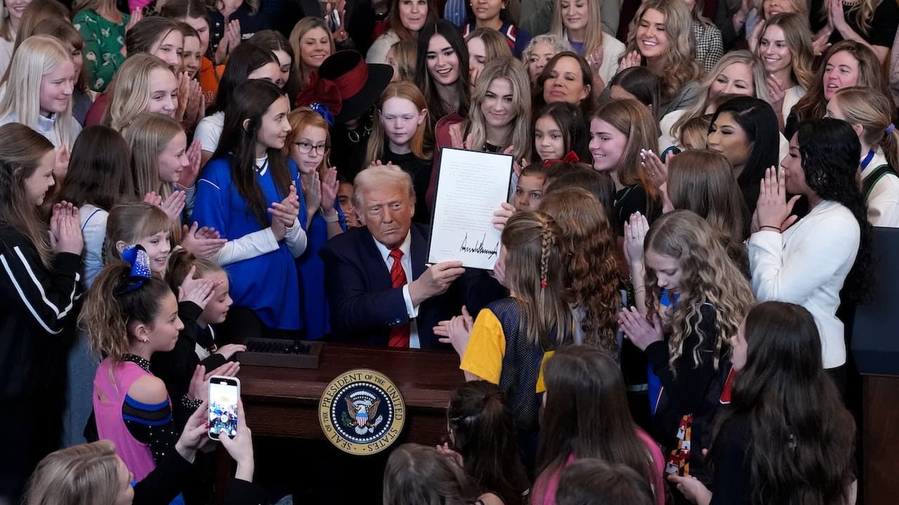 'Save Women's Sports' 2025 culture war timeline — the year the tides turned