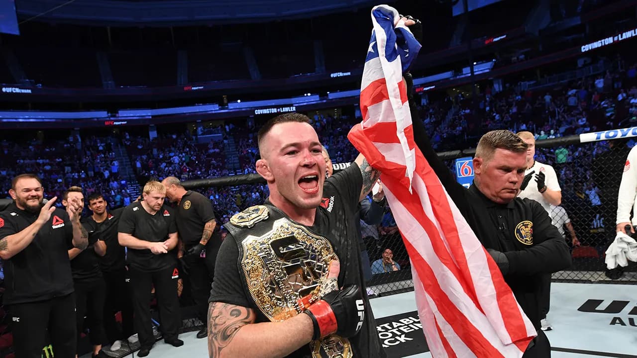 UFC star hopes to get on White House fight card after campaigning with Trump to 'save America'