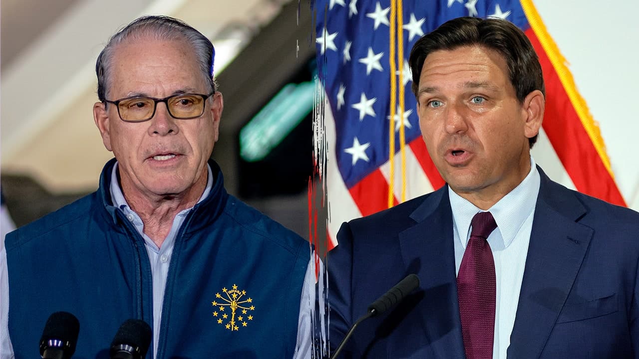 Governors Braun, DeSantis place 'friendly wager' for National Championship between Miami and Indiana