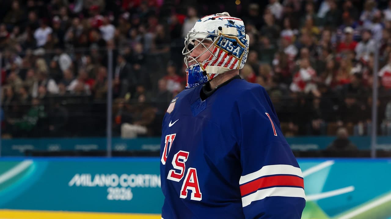 Team USA goalie admits players 'should have reacted differently' to Trump's quip about women's team