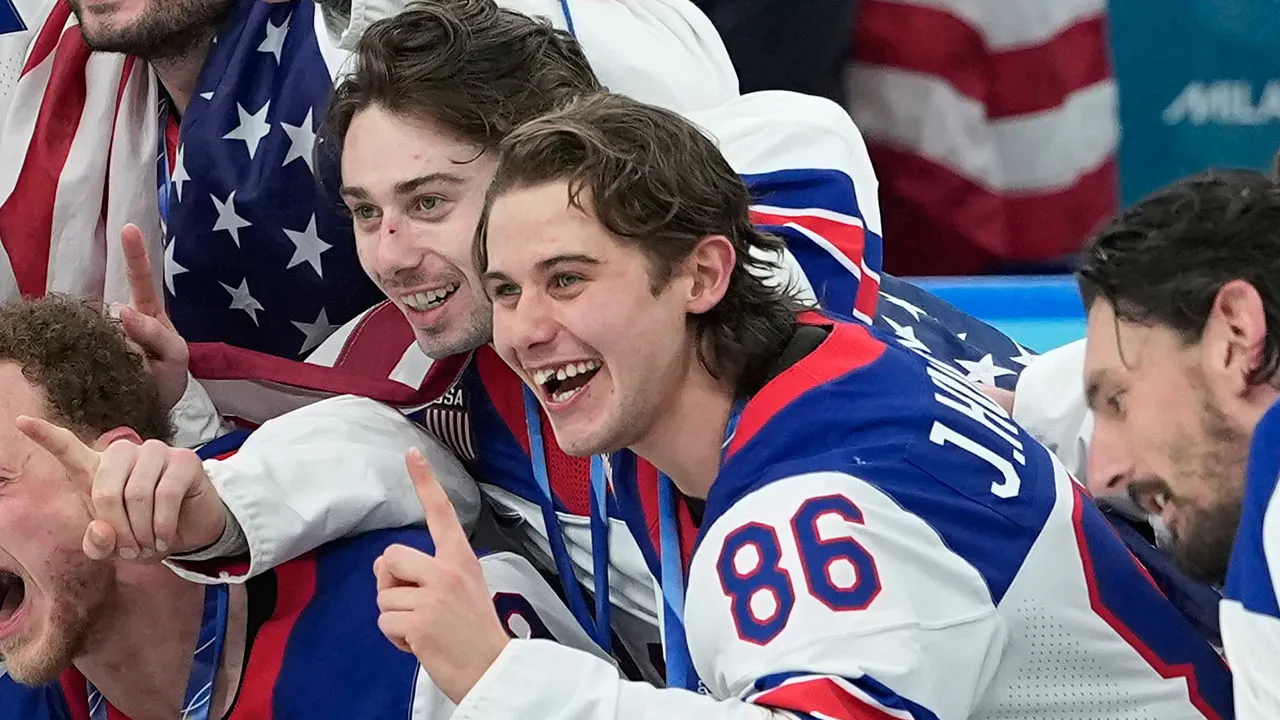 US men's hockey star Jack Hughes talks Trump's State of the Union invite