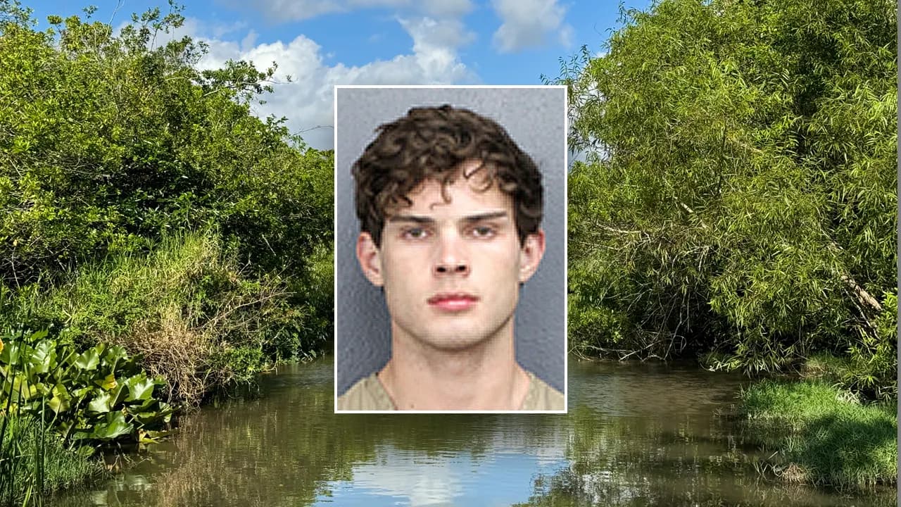 Influencer Braden 'Clavicular' Peters appears in South Florida court on charge of discharging a firearm after Everglades alligator shooting; media attention also focused on presiding judge
