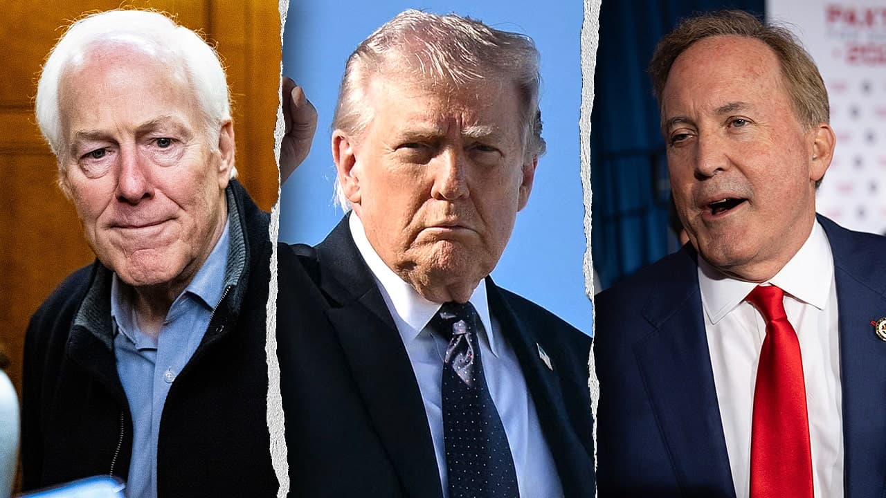 Trump Endorses Texas Attorney General Ken Paxton in GOP Senate Runoff Against Sen. John Cornyn