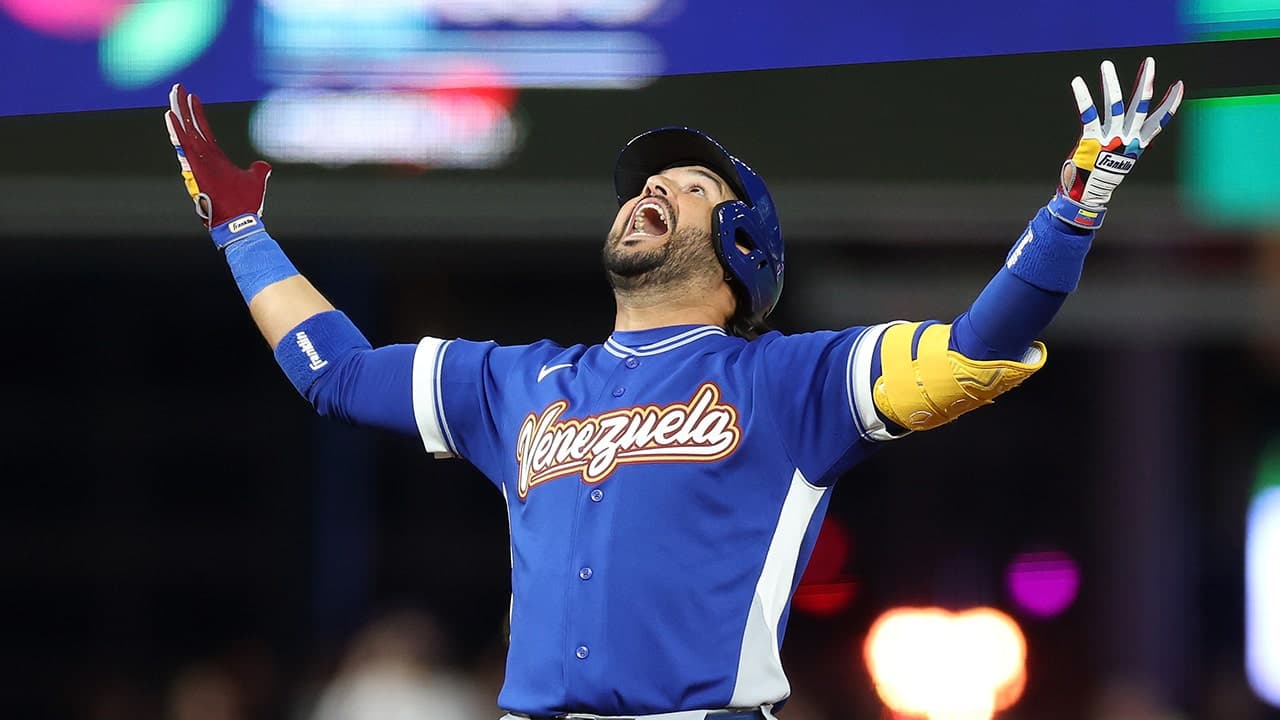 Eugenio Suárez credits Lord Jesus after hitting game-winning double as Venezuela defeats Team USA in WBC final