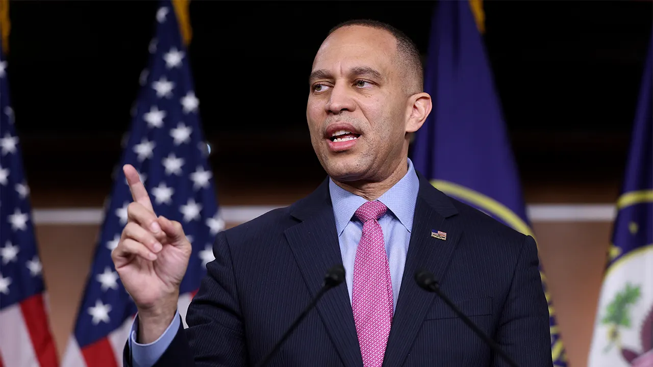 Hakeem Jeffries criticizes Donald Trump over recent gas price increases tied to Iran conflict, citing his 2022 plea not to politicize pump pain under Biden