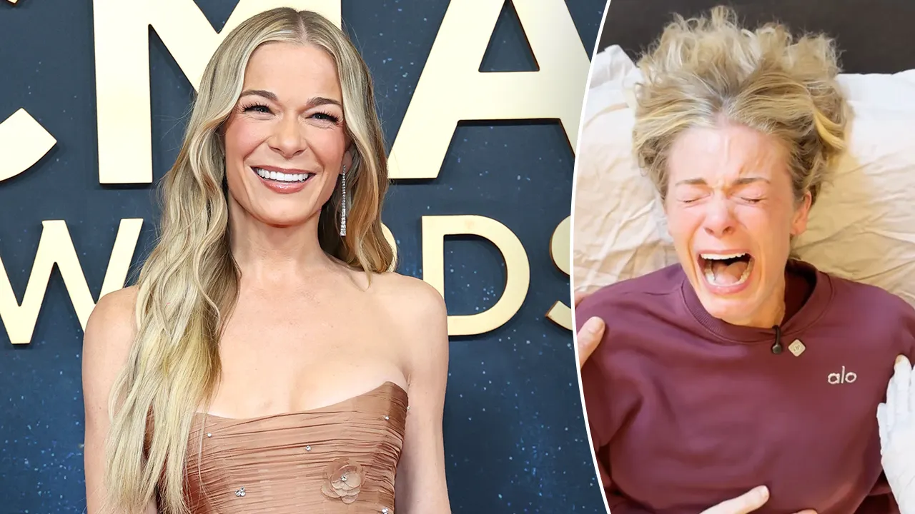 LeAnn Rimes becomes emotional during filmed 'deep jaw release' session with Human Garage co-founder Garry Lineham