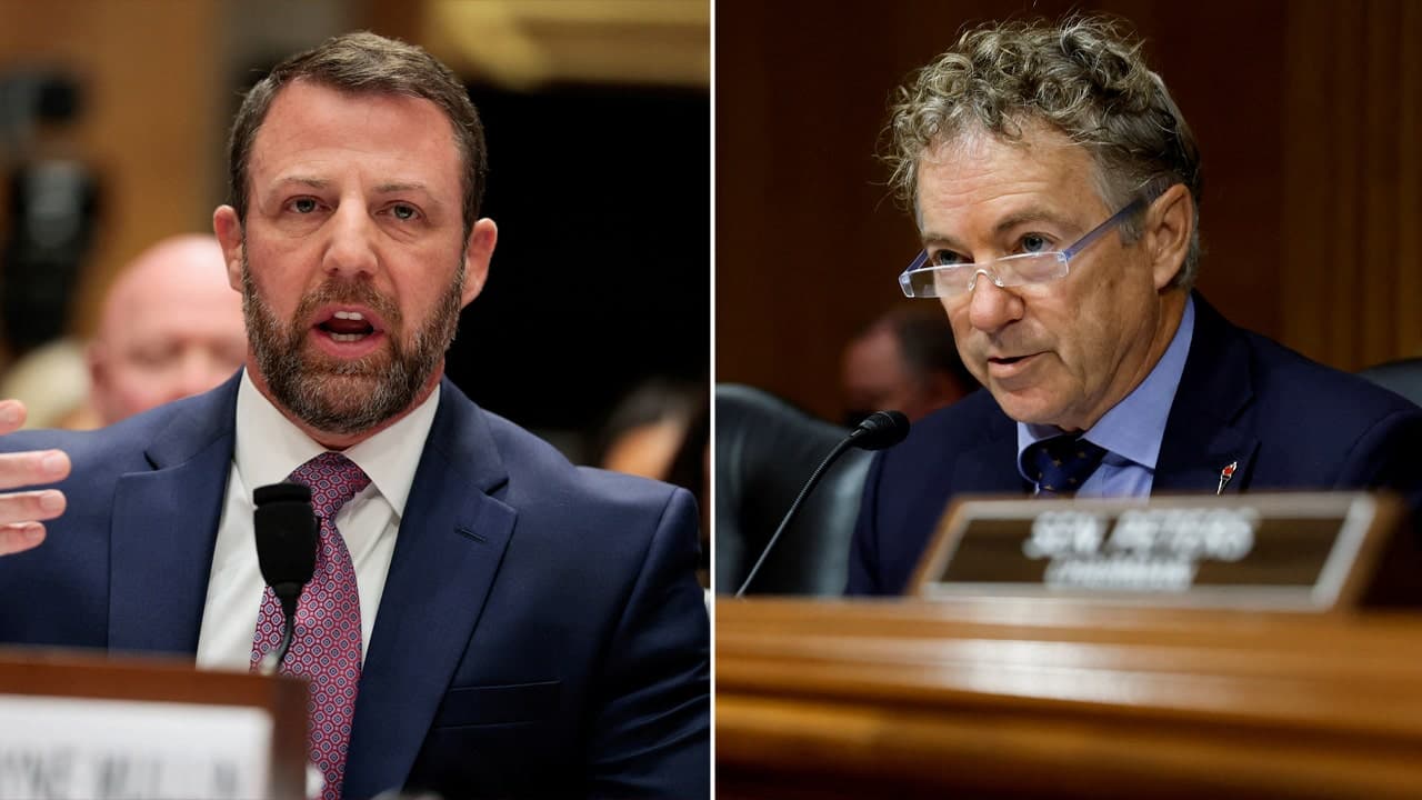 Sen. Rand Paul Confronts Sen. Markwayne Mullin Over Past Remarks About Assault at DHS Confirmation Hearing