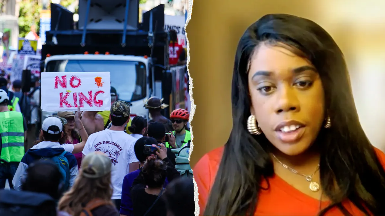 Organizer Sarah Parker says 'No Kings' will hold 3,500+ events; internal 'March 28 Toolkit' offers organizer instructions and a hotline