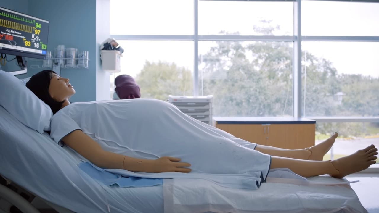 Lifelike 'Mama Anne' childbirth simulator trains midwifery students at York St. John University