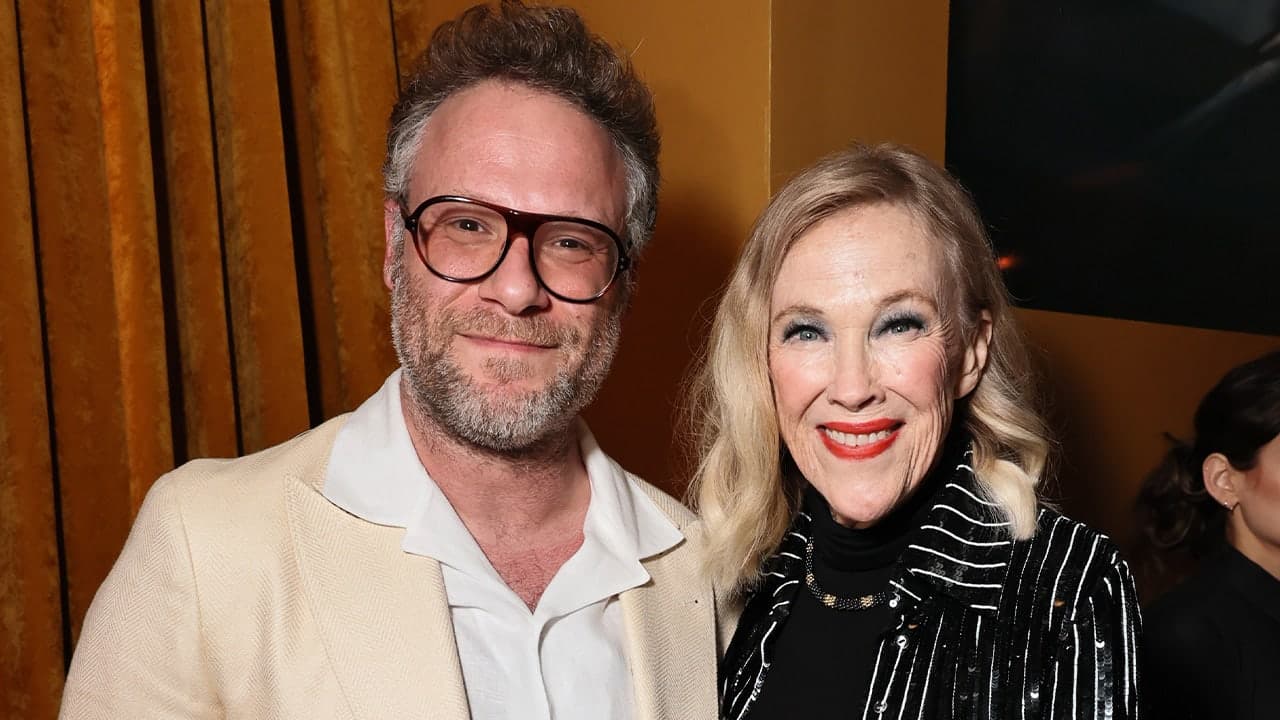 Seth Rogen honors Catherine O'Hara with posthumous Actor Award win for 'The Studio' role