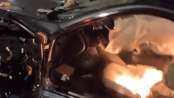 Car Explodes During Alleged Street Takeover in Gresham Neighborhood on Chicago's South Side; No Arrests Reported