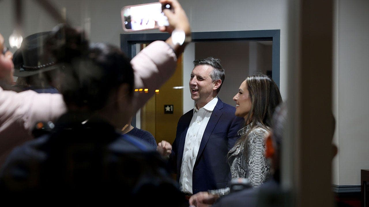 Rep. Seth Magaziner attends 'Real Housewives of Rhode Island' premiere watch party in Cranston amid partial DHS funding lapse affecting TSA and holiday travel
