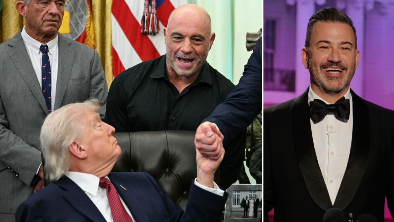 Joe Rogan Defends Jimmy Kimmel After Backlash Over ‘Expectant Widow’ Joke About Melania Trump Made Days Before White House Correspondents’ Dinner Shooting