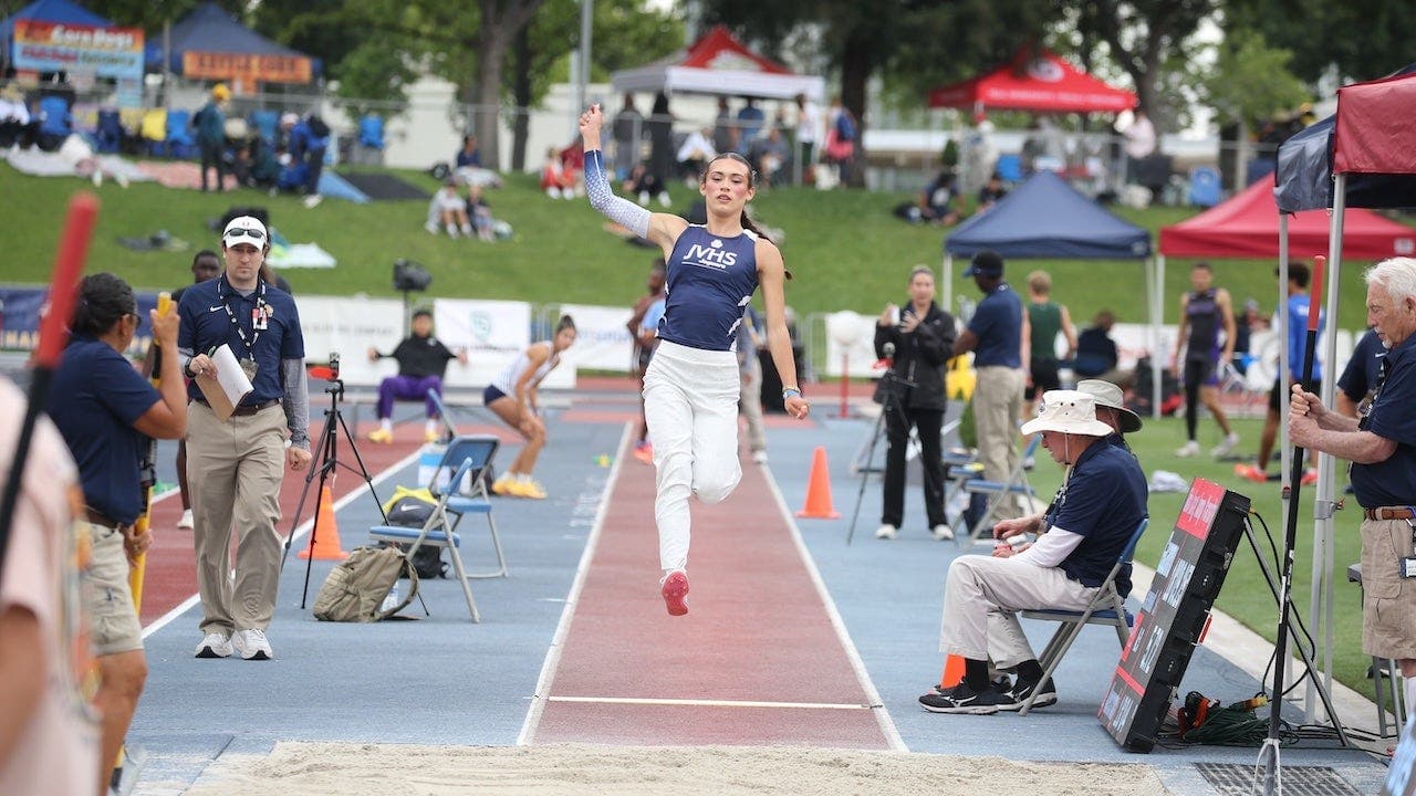 Police called after verbal confrontation between 'Save Girls Sports' counterprotesters and LGBTQ advocates outside 2026 CIF state track championships in Clovis involving trans athlete AB Hernandez