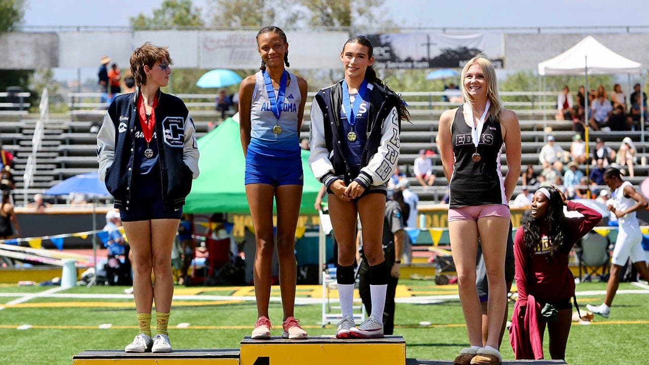 California mother raises fairness and safety concerns after transgender student AB Hernandez places first in girls' high jump at Moorpark state qualifier
