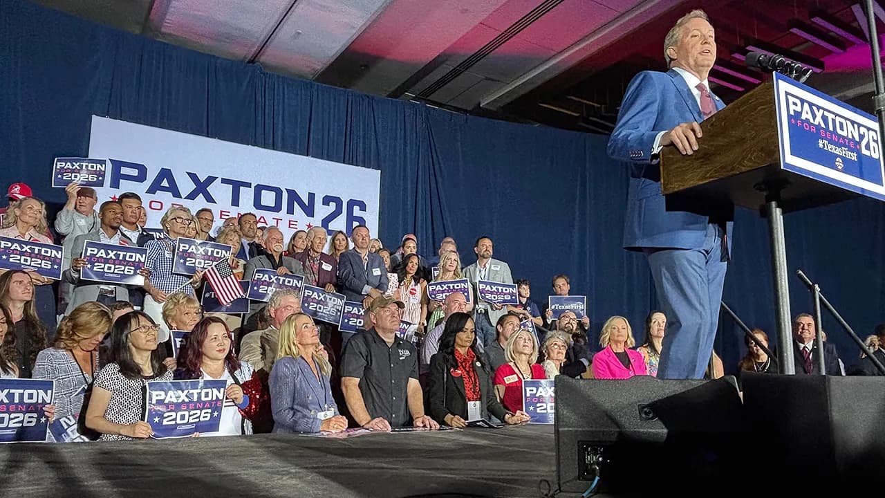 Ken Paxton says Republicans are uniting behind him to defeat James Talarico in Texas U.S. Senate race