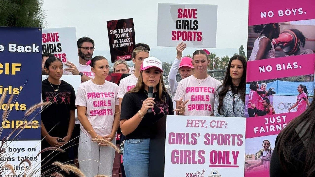 Sen. Justice Urges Nationwide Transgender Sports Law