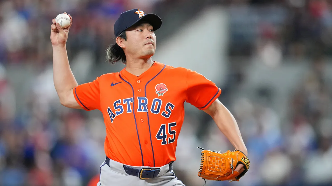 Houston Astros pitchers Tatsuya Imai, Steven Okert and Alimber Santa combine for no-hitter in 9-0 win over Texas Rangers (May 25, 2026)