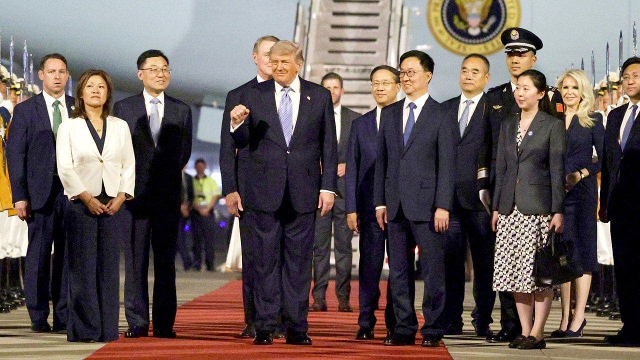 Trump visits Beijing (May 14, 2026) for talks with Xi Jinping on tariffs, AI, semiconductors, Taiwan and Iran