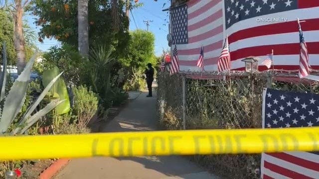 Thomas Caleb Butler charged with attempted murder after elderly man critically injured outside Escondido home known for pro-Trump displays