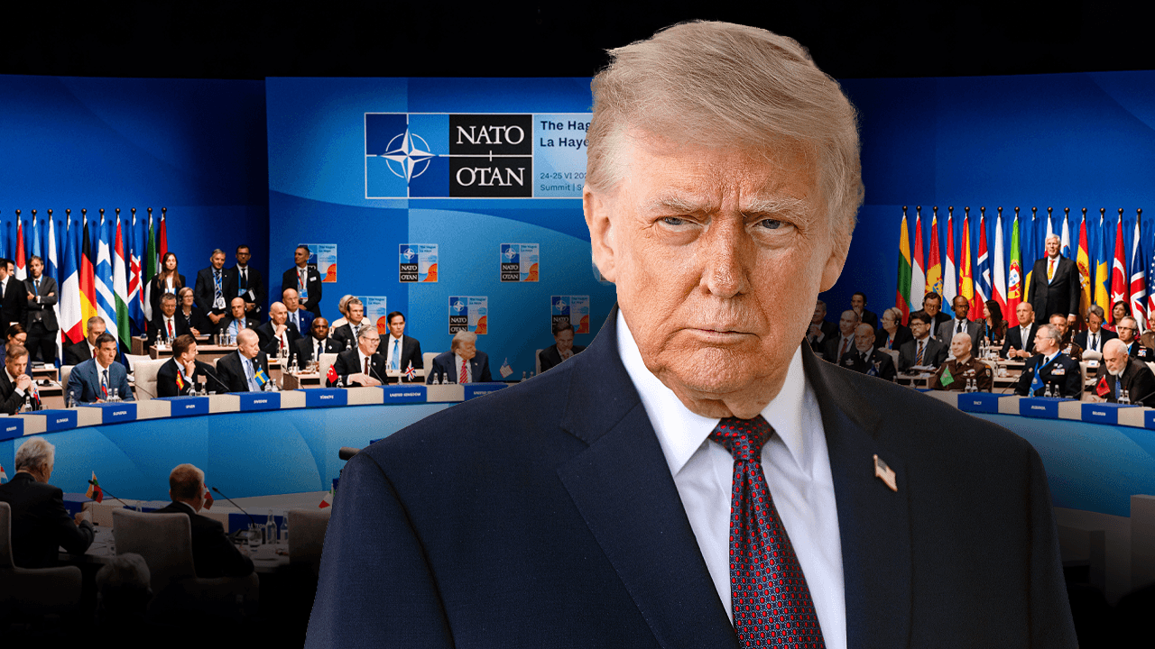 Trump Arrives at NATO Summit Amid Iran Rift