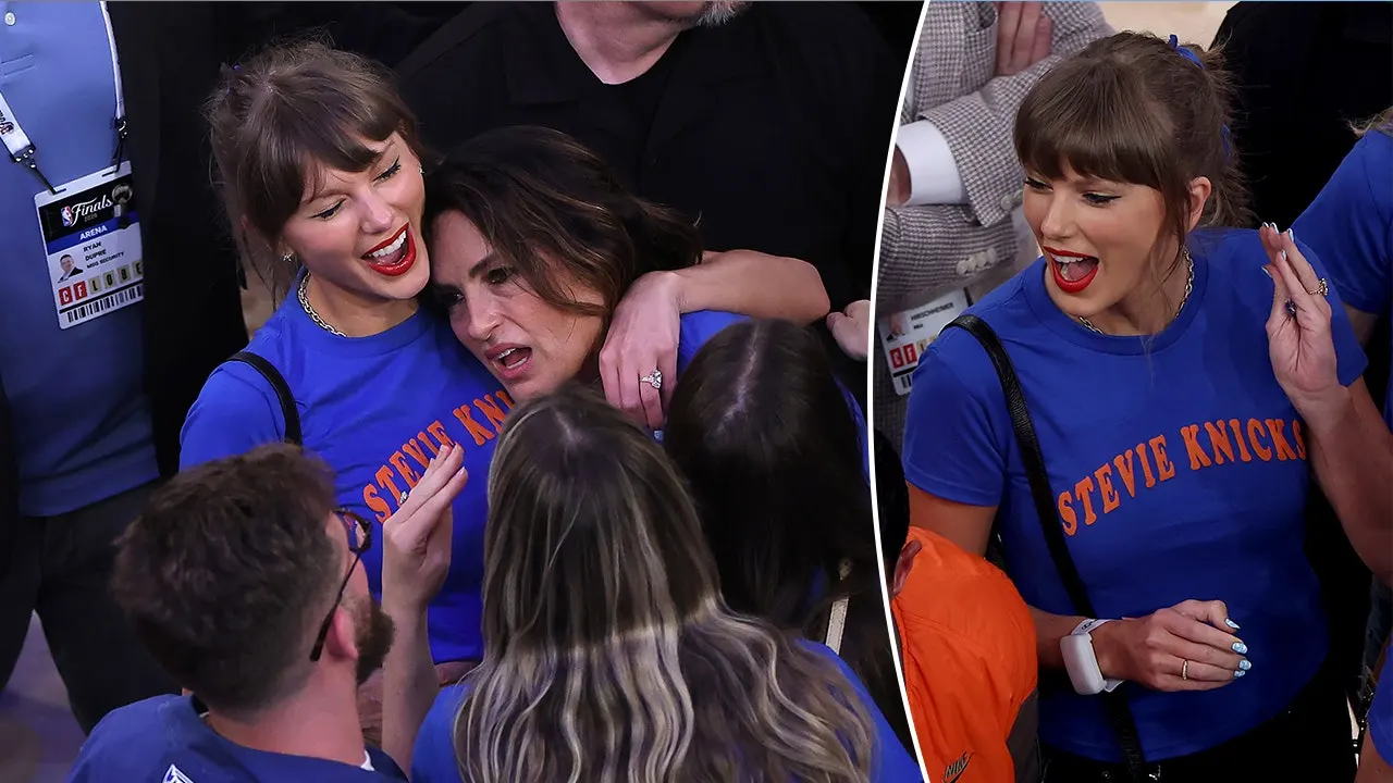 Taylor Swift Courtside as Knicks Rally to Win