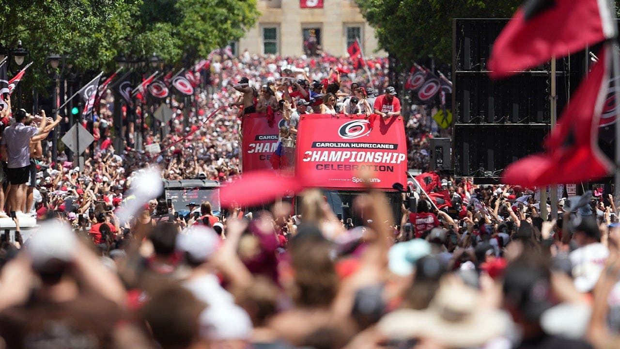 Carolina Hurricanes Celebrate Stanley Cup Parade