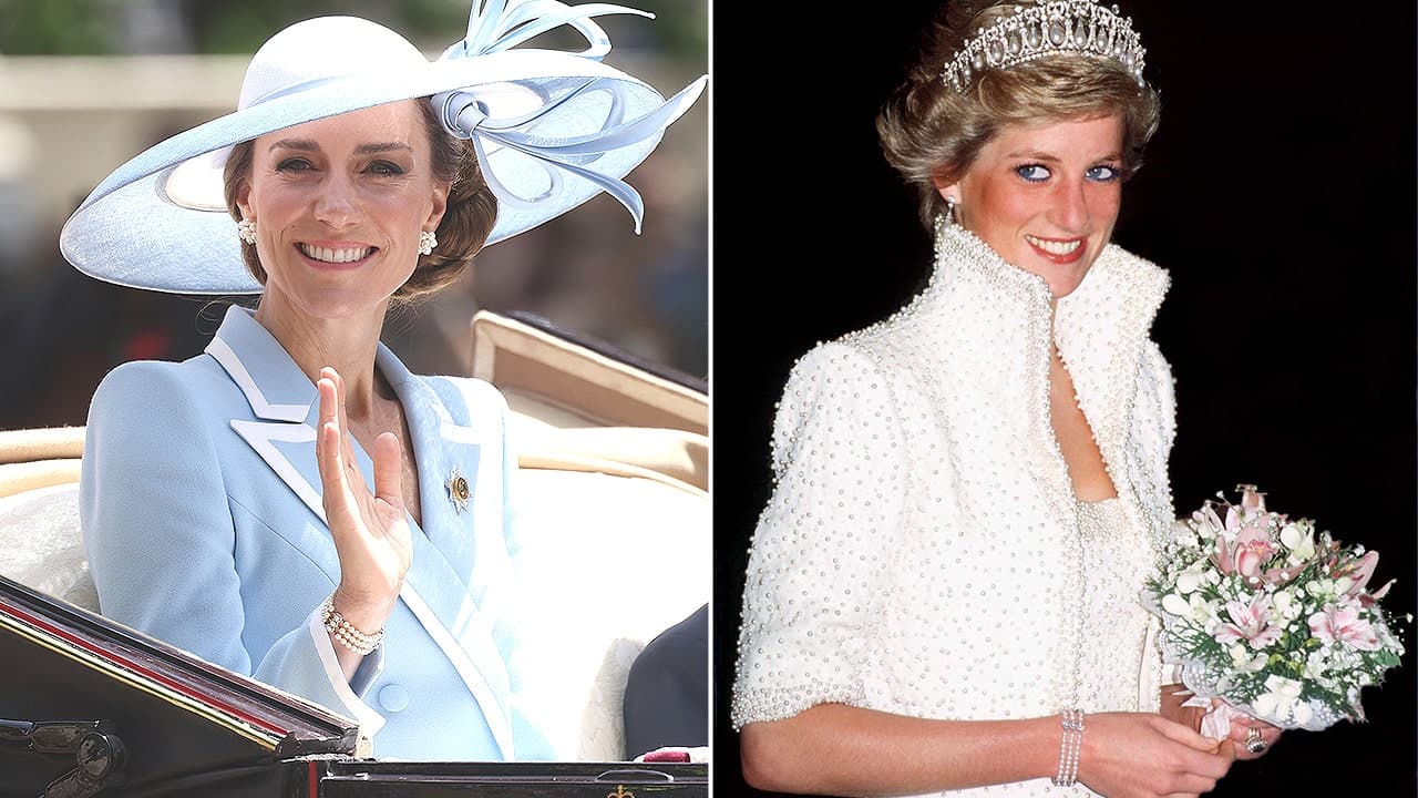 Kate Wears Diana’s Bracelet at Trooping Ceremony