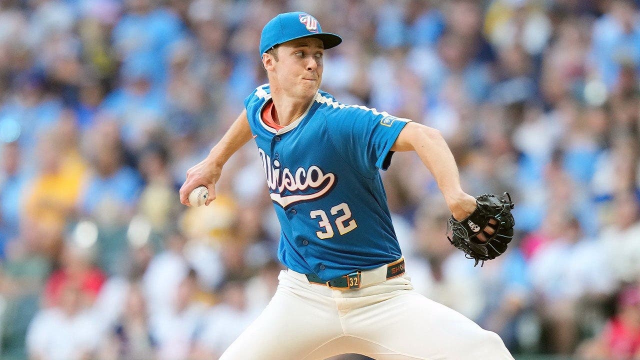 Brewers' Jacob Misiorowski throws 104.5 mph pitch
