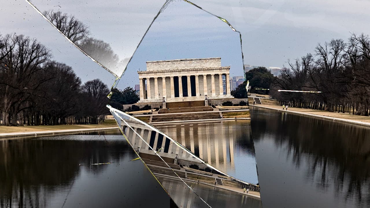 350-Foot Gash Damages Lincoln Reflecting Pool