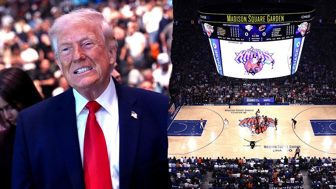 Whoopi Goldberg Defends Trump at Knicks Game