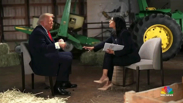 Trump Ends Meet the Press Interview After Dispute