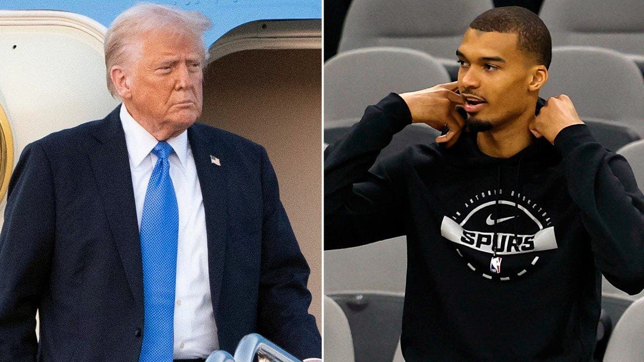 Trump Responds to Wembanyama's Anthem Gesture