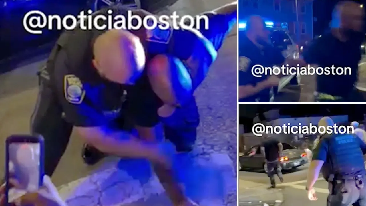 Boston Officer Pelted During Street Takeover