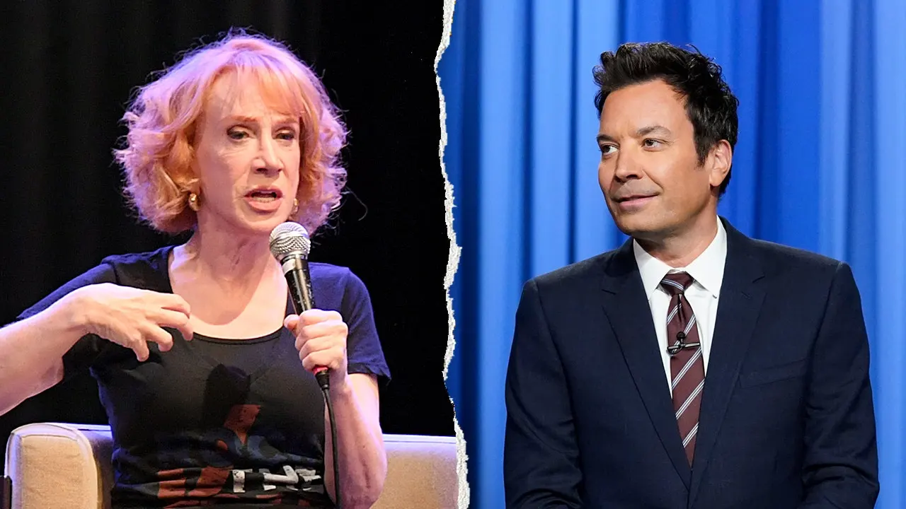 Kathy Griffin Says She's Banned from Fallon