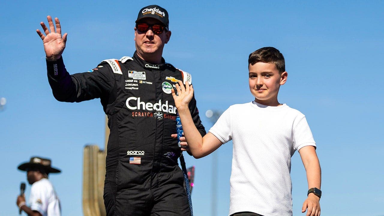 Brexton Busch wins first race after Kyle Busch death
